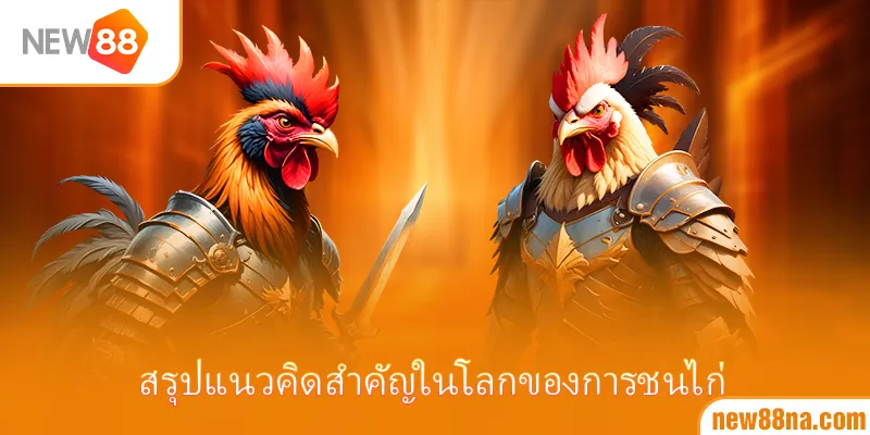 สรุปแนวคิดสำคัญในโลกของการชนไก่
